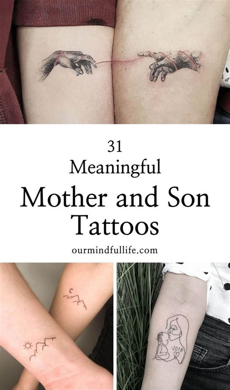 son and mother matching tattoos|20 Emotional Mother Son Tattoo Ideas: Create Lasting Bond.